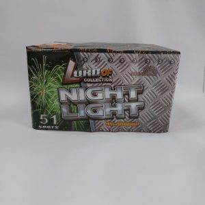 Fejerverkas „NIGHT LIGHT“ 51 šūvių baterija