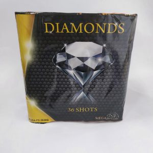 Fejerverkas „DIAMONDS“ 36 šūvių baterija