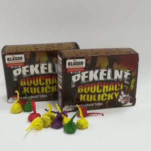 Sprogūs kamuoliukai „PEKELNE BOUCHACI KULIČKY”