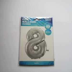 Sidabrinis folinis  balionas skaičius – 8