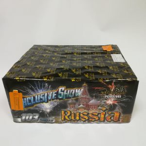 Fejerverkas „RUSSIA“ 103 šūvių
