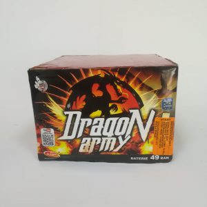 Fejerverkas “DRAGON ARMY“ 49šūvių
