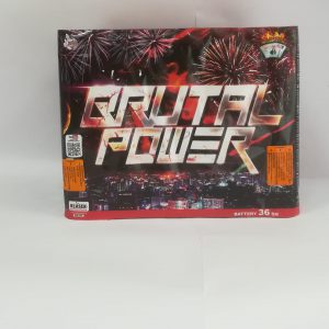 Fejerverkas „BRUTAL POWER“ 36 šūvių baterija