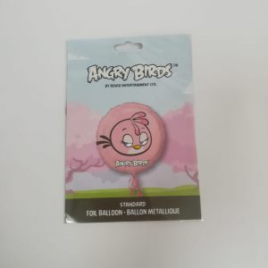 Folinis balionas „ANGRY BIRDS“ rožinis