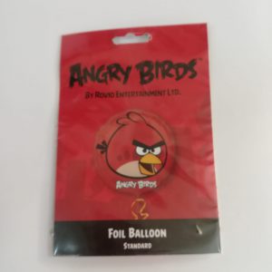 Folinis balionas „ANGRY BIRDS“ raudonas