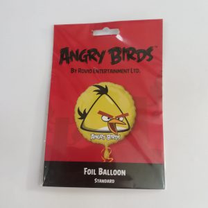 Folinis  balionas „ANGRY BIRDS“ geltonas